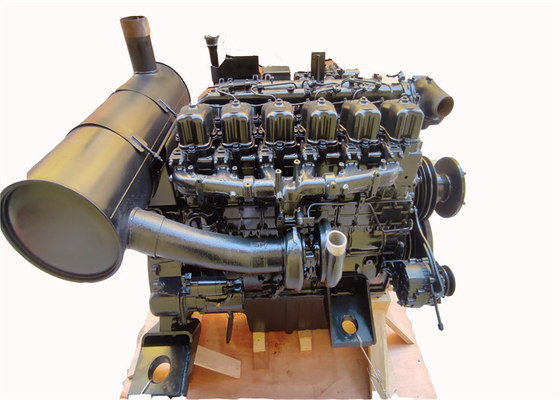 6D24 Used Engine Assembly For Excavator HD1430 - 3 SK480 HD2045 Diesel Engine