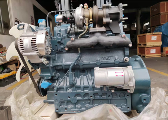 41.7kw Kubota Diesel Engine , Water Cooling V2403T Kubota Engine For Excavator PC56-7