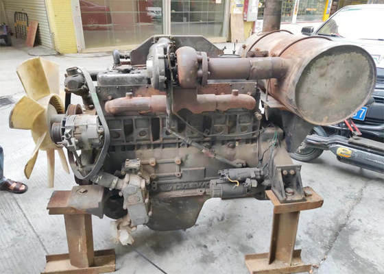 D1146T Used Diesel Engine Assembly For Excavator DH215-9 Water Cooling
