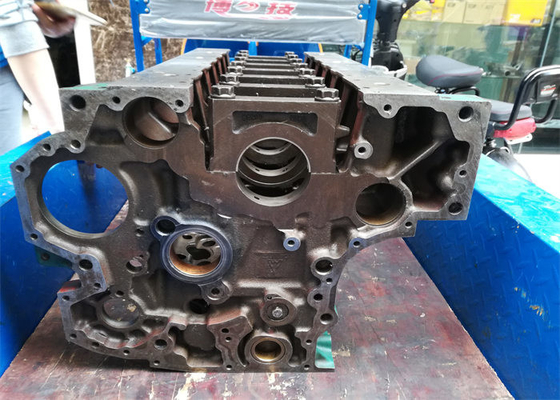 EC220D 6 Cylinder Engine Block Second Hand , Excavator Diesel Engine Cylinder Block