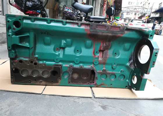 EC220D 6 Cylinder Engine Block Second Hand , Excavator Diesel Engine Cylinder Block